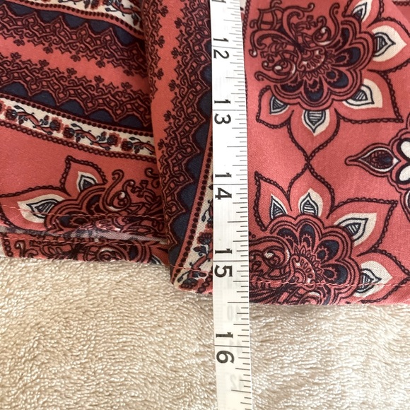 Frenchi Floral Multicolor Short Skirt - Size L - Picture 10 of 12